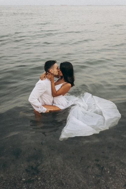 Fotografia di matrimonio in mare