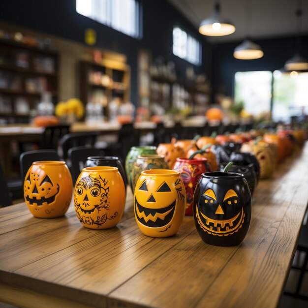 Fotografia di merce di zucca per Halloween