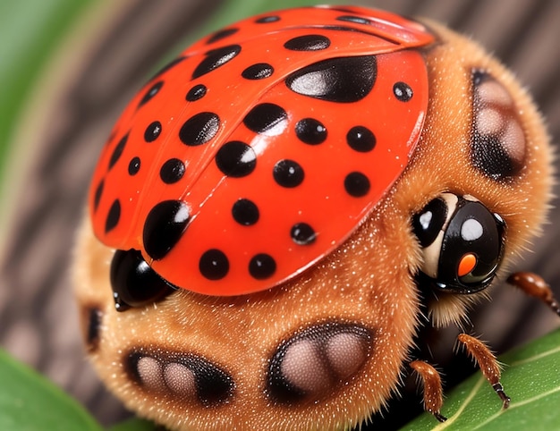 Fotografia di Red Lady Bug