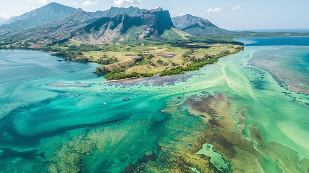 Fotografia di stock di splendide fioriture di alghe