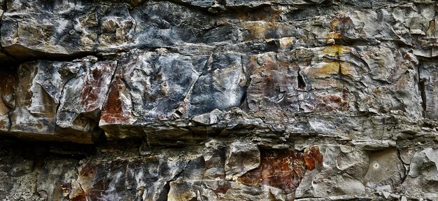 fotografia di struttura del muro di pietra