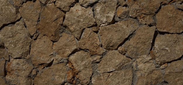 fotografia di struttura del muro di pietra