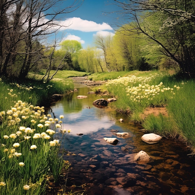 fotografia di un fiume