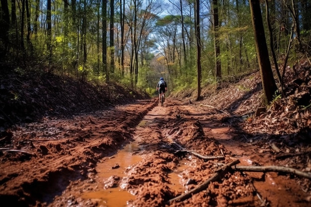 Fotografia di una bicicletta di Muddy Marvels Dirt Road