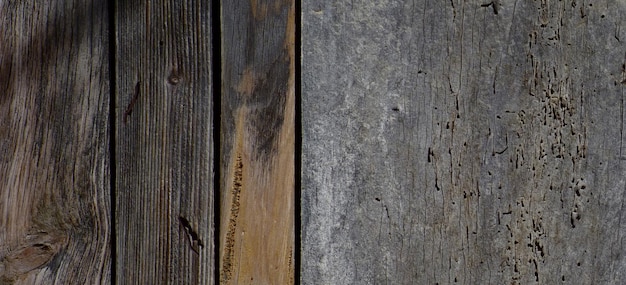 fotografia di una vecchia superficie in legno