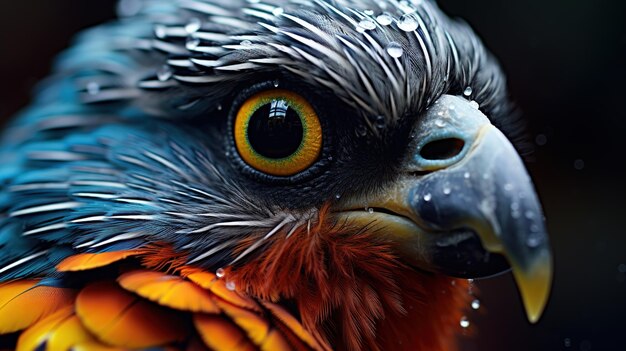 Fotografia in HD di Eagle Close Up Portrait