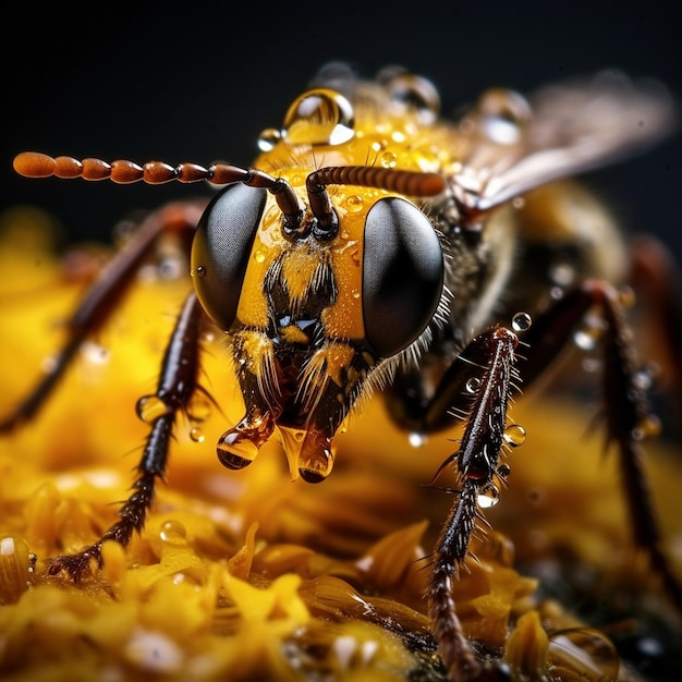 fotografia macro degli insetti