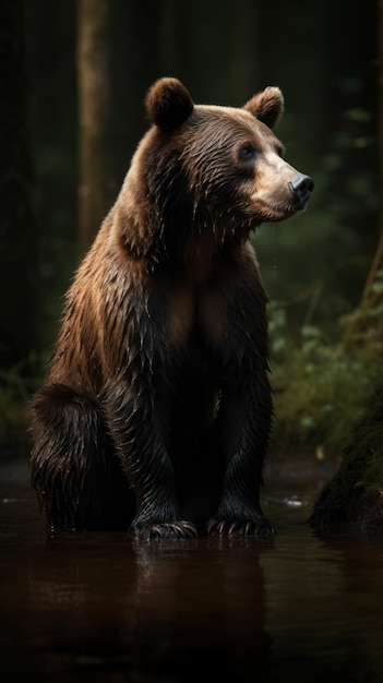 Fotografia naturalistica vincitrice del Bear Award