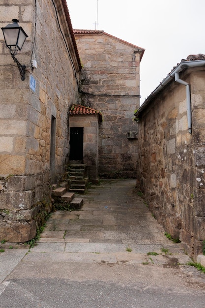 Fotografie di strade e monumenti della galizia spagna