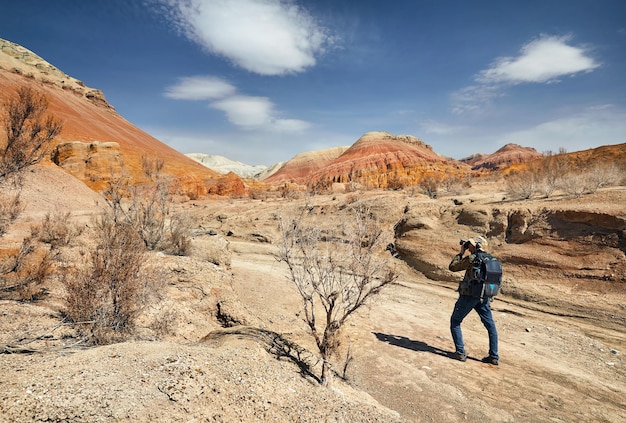 Fotografo nel deserto