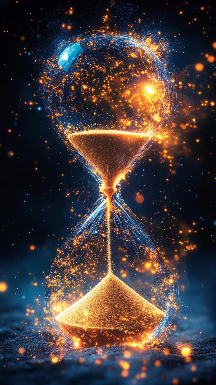 Fragments of Time Hourglass