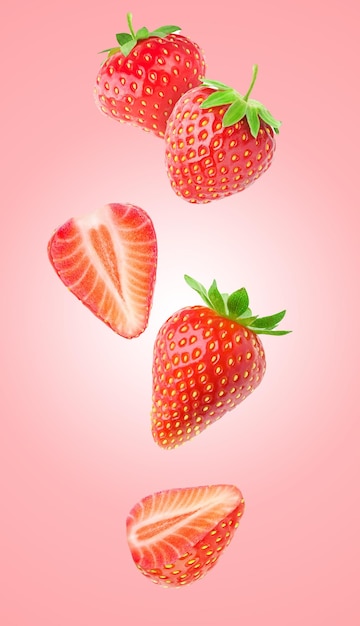 fragola volante affettata