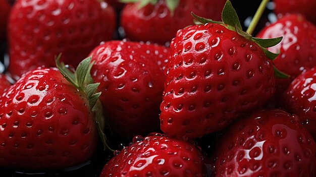 Fragole fresche biologiche