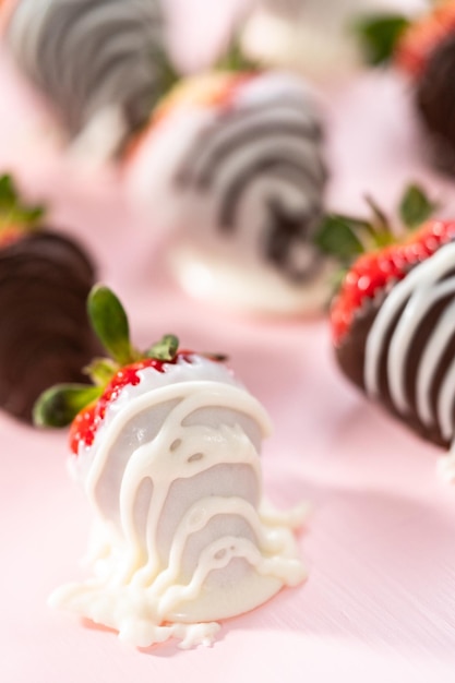 Fragole ricoperte di cioccolato