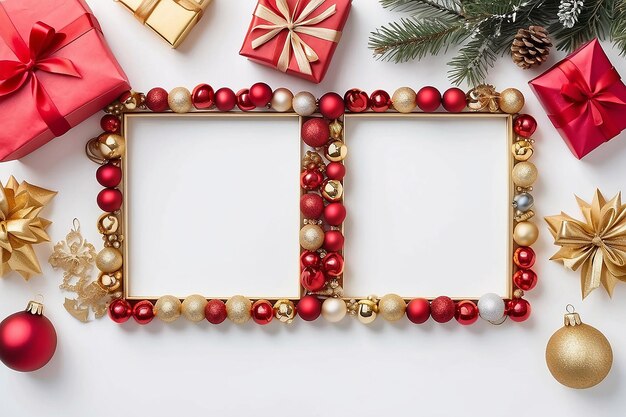 Frame per biglietti di auguri di Buon Natale e Buone Feste