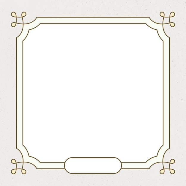 Frame Png ornamento decorativo fiorito