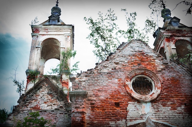 Frammento di Rzhev della città della Russia dell'antica cattedrale di Smolensk.