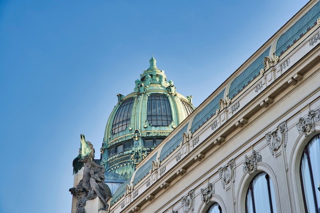 Frammento di un edificio a Praga