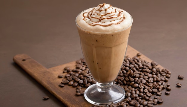 Frappe di caffè ghiacciato