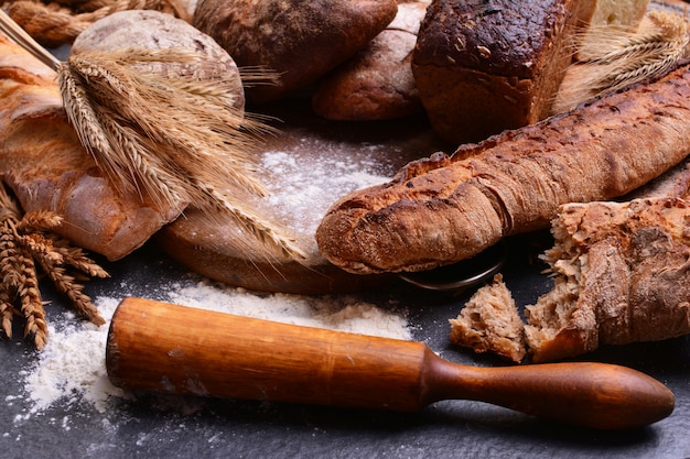 Freschezza di pane fragrante dalle migliori varietà di grano