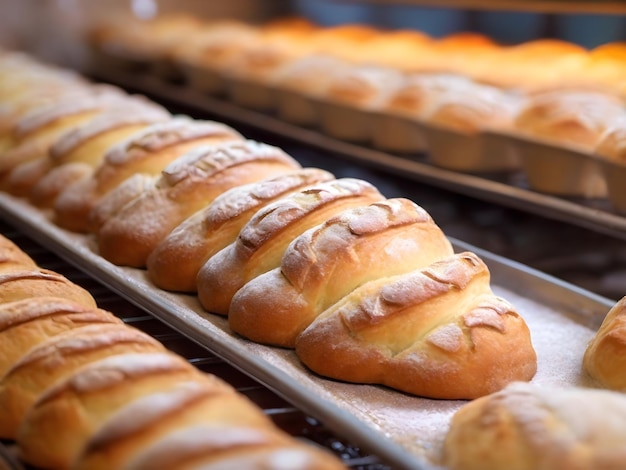 Fresco al forno e pronto per deliziose creazioni