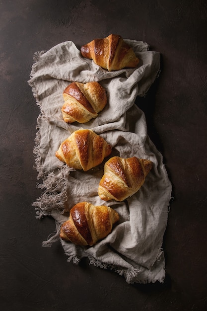 Fresco croissant al forno