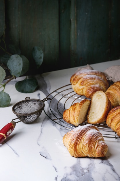 Fresco croissant al forno