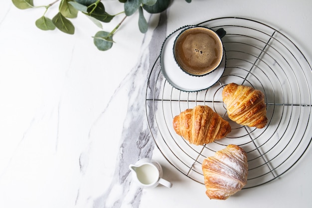 Fresco croissant al forno