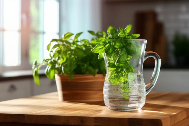 Fresco e fragrante Un delizioso allestimento per la creatività culinaria nella tua cucina