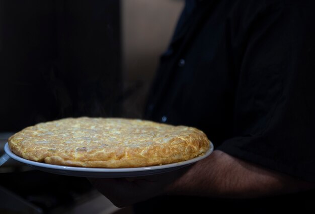 Frittata di patate spagnola