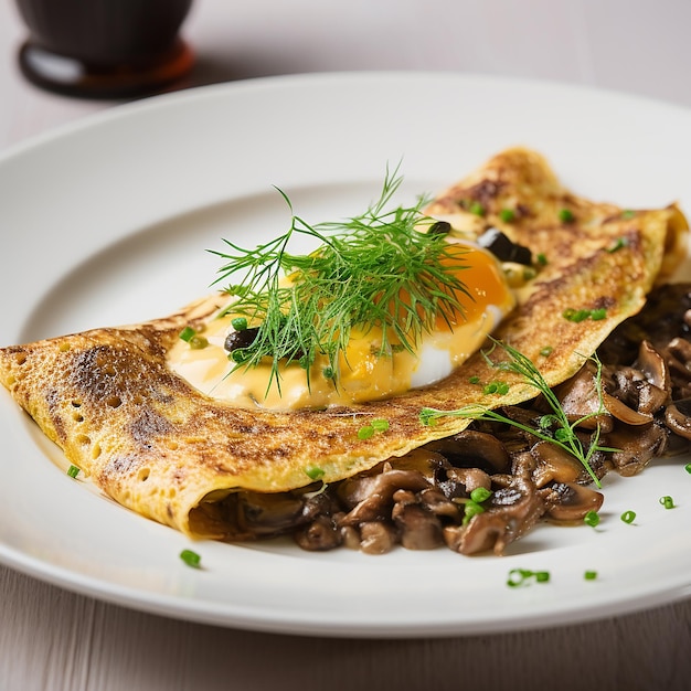 Frittata Ripiena Di Lenticchie Con Pane Di Segale