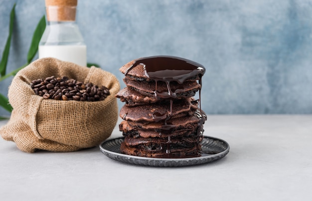 Frittella spaziale con chicchi di caffè