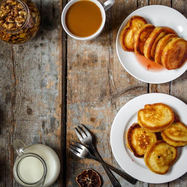 frittelle con sciroppo