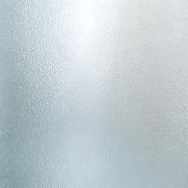 Photo frosted glass texture background with subtle light reflection for modern design projects
