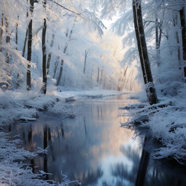 Frosty Forest sussurra il Natale