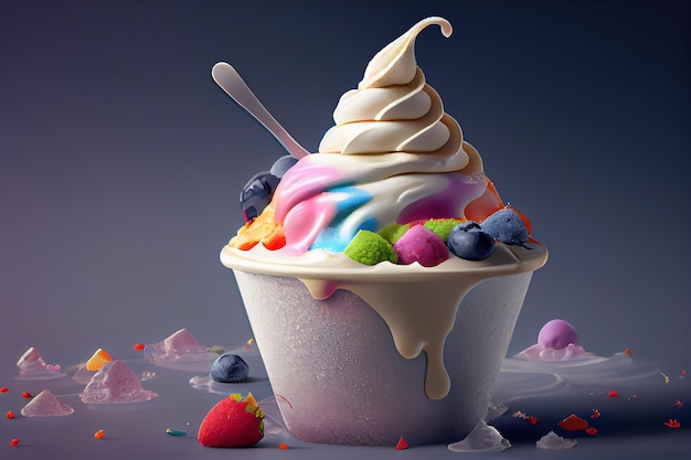 Frozen YogurtGenerativo Ai