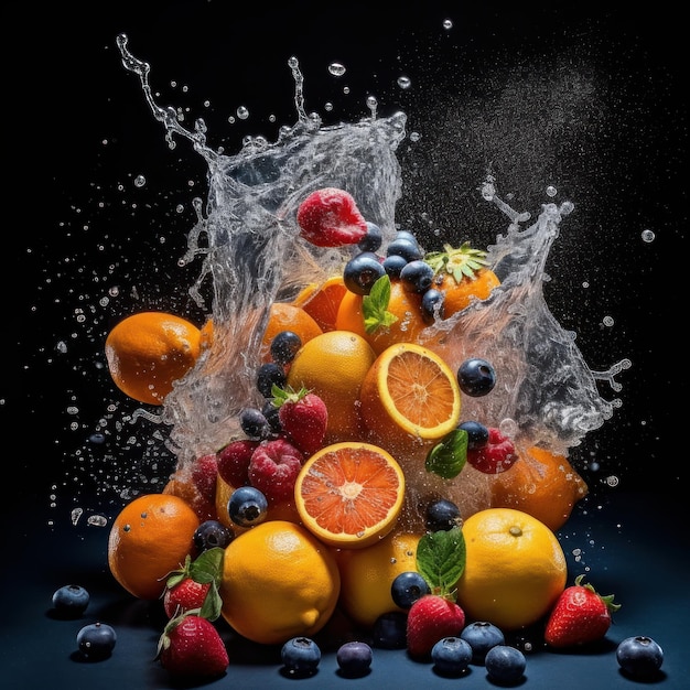 Fruity Explosion Perfetto per social media e pubblicità