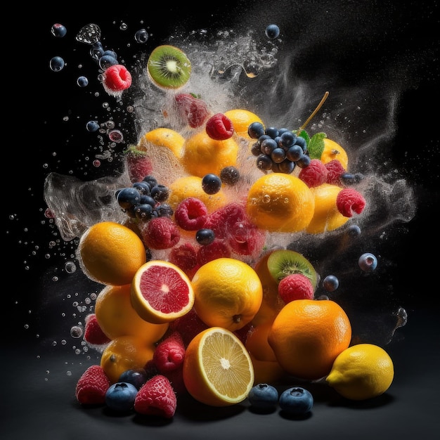 Fruity Explosion Perfetto per social media e pubblicità