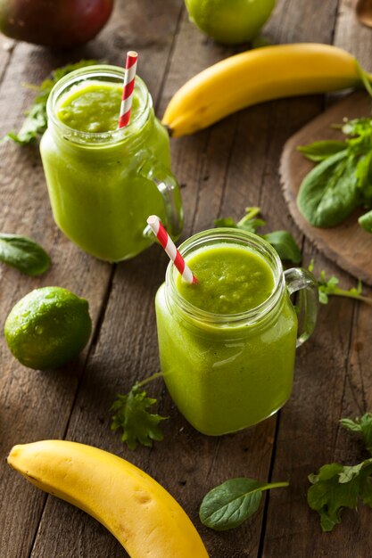 frullato con banana e lime