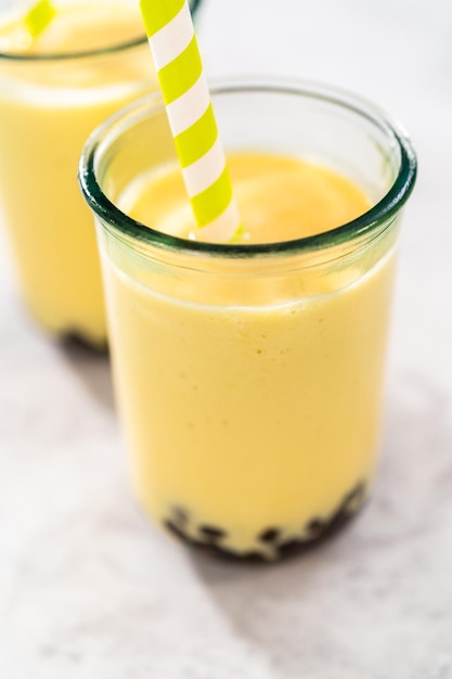 Frullato di mango boba