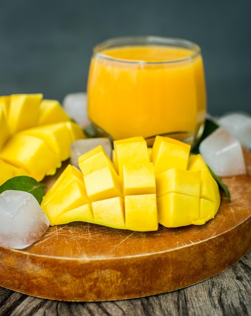 Frullato di mango Frullati di frutta fresca tropicale