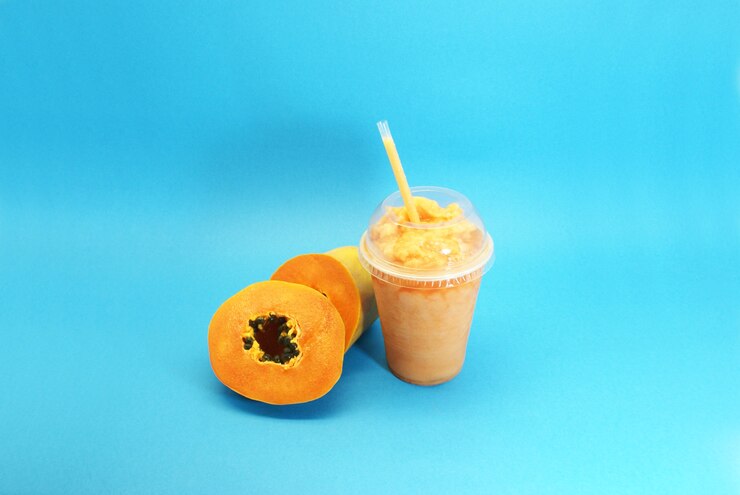 Frullato di papaya