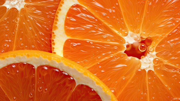 Frutta arancione a sezione leggera