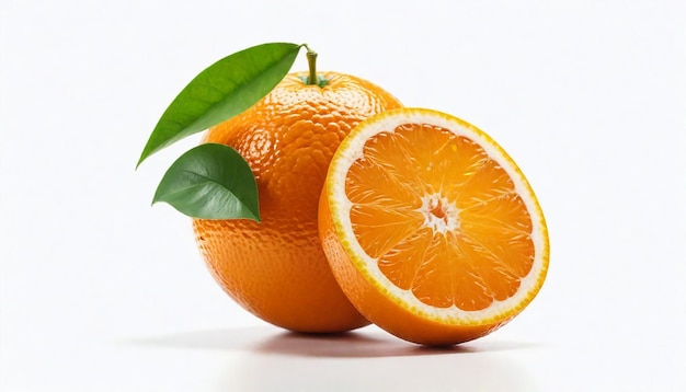 frutta arancione e fetta di arancione foto gratuite e sfondo arancione