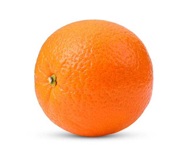 Frutta arancione isolata su sfondo bianco