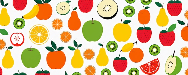 frutta astratta colorata sfondo frutta sito web sfondo banner