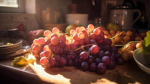 Frutta cibo sfondo di insalata di frutta