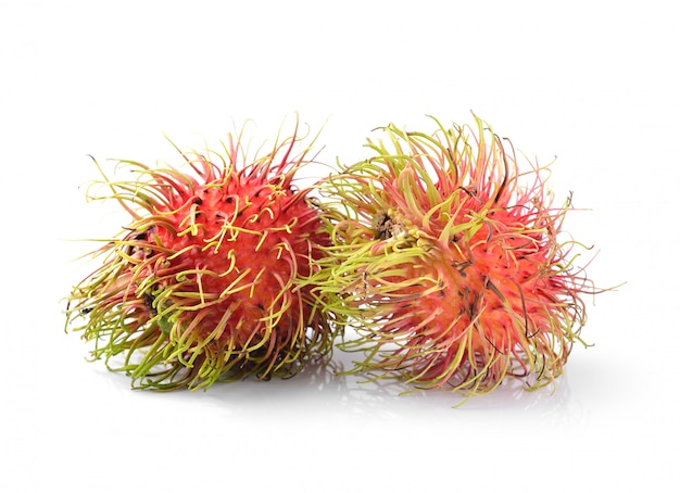 Frutta deliziosa dolce del rambutan fresco della Tailandia