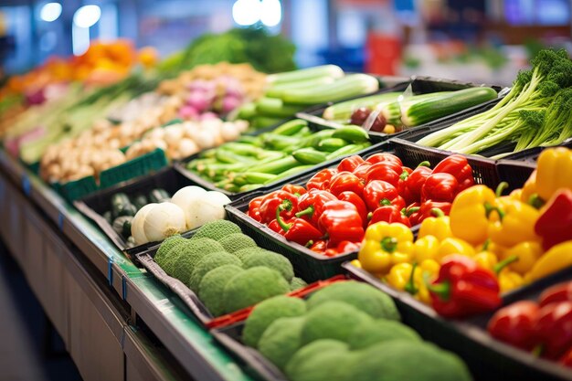 Frutta e verdura al mercato cittadino