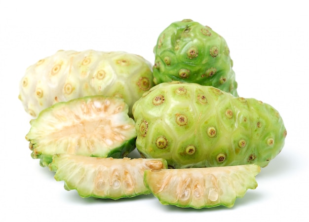 Frutta esotica - Noni su bianco